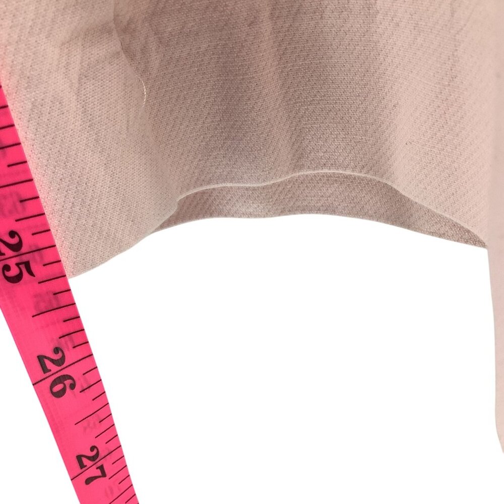 Ann Taylor Factory The Crop Mid Rise Ankle Pants Pink Size 14 - Picture 3 of 7
